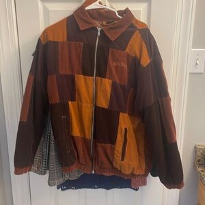 Urban outfitters patchwork jacket size XS